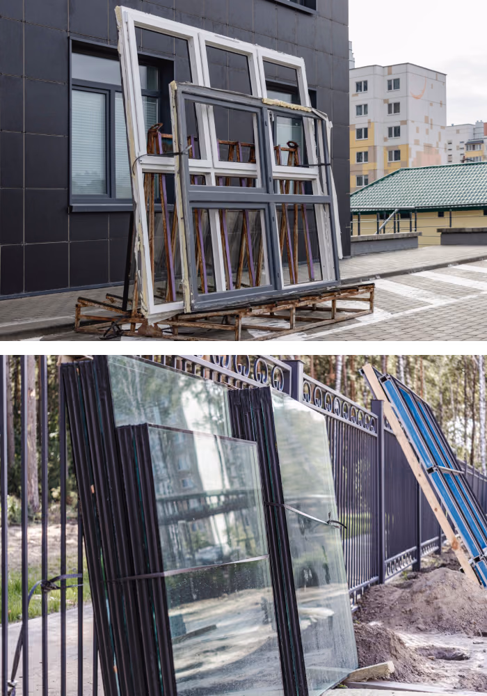 Acoustic and thermal secondary glazing installation