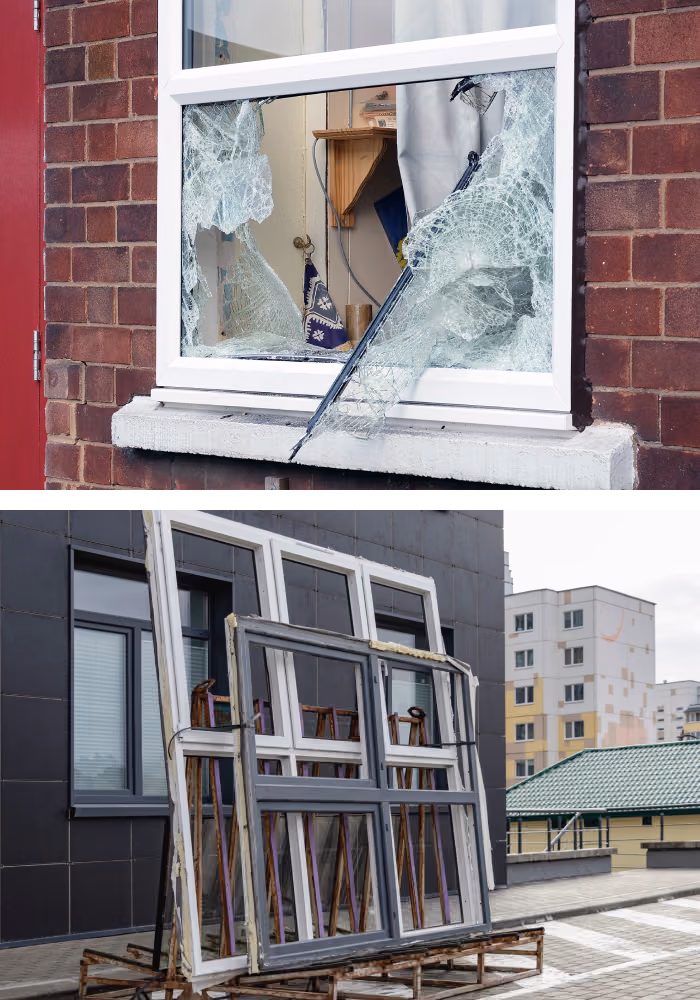 Experienced window repair specialist installing replacement hardware